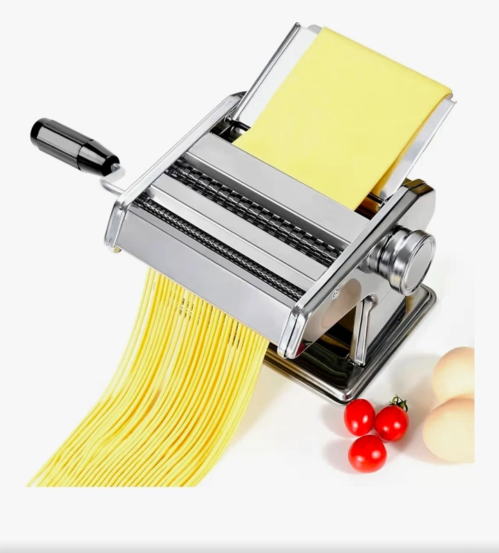 Manual Pasta Maker Machine, 9 Adjustable Thickness Settings